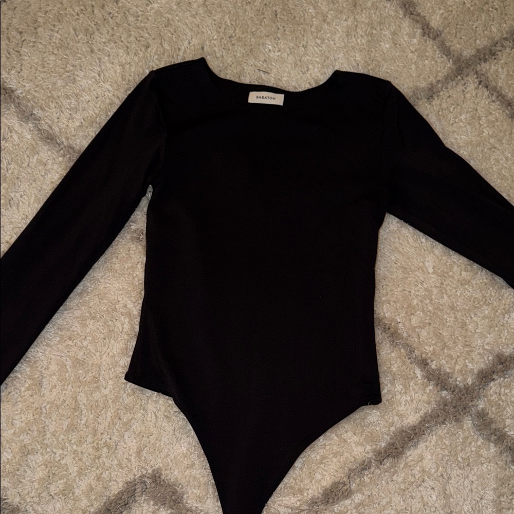 Babaton Classic Black Bodysuit